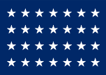 File:US Naval Jack 28 stars.svg