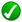 Green checkmark