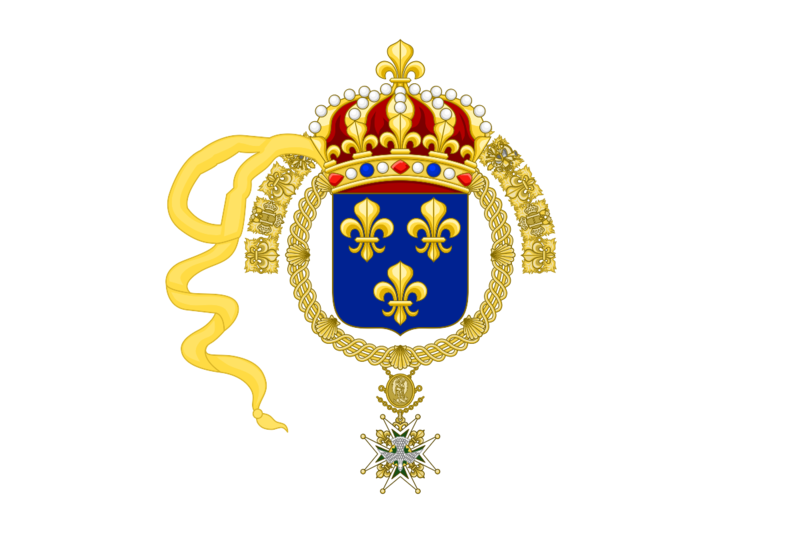 File:Royal Standard of King Louis XIV.svg