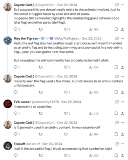 Twitter screen relating to Alef Flag.png