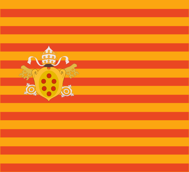 File:Striped flag of Pope Clemens VII.svg