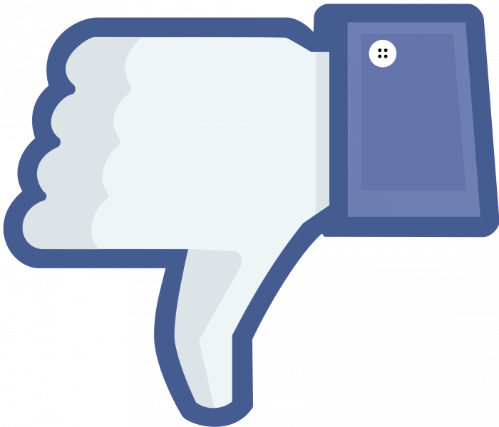 File:Not facebook not like thumbs down.png