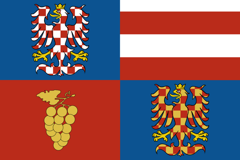 File:Flag of South Moravian Region.svg